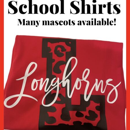 School Mascot Leopard Print Shirt
